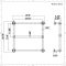 Condesa - Traditional Hydronic Heated Towel Warmer - 27" x 26.5"