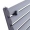 Revive - Anthracite Horizontal Single-Panel Designer Radiator - 9.25" x 63"