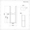 Revive - Modern Floor-Mounting Radiator Feet - Anthracite