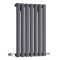 Revive - Anthracite Horizontal Single-Panel Designer Radiator - 25" x 16.25"