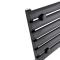 Revive - Black Horizontal Single-Panel Designer Radiator - 14" x 63"