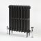 Victoria - Classic Cast Iron Radiator - 25.98" Tall - Slate Black - Multiple Sizes Available