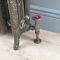 Charlotte - Ornate Cast Iron Radiator - 30.24" Tall - Antique Brass - Multiple Sizes Available