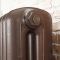 Erté - Oval Column Cast Iron Radiator - 29.92" Tall - Antique Copper - Multiple Sizes Available