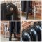 Erté - Oval Column Cast Iron Radiator - 22.05" Tall - Slate Black - Multiple Sizes Available