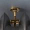 Cast Iron Radiator Luxury Wall Stay - Brass
