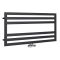 Ponza - Anthracite Hydronic Designer Towel Warmer - 19.75" x 47.25"