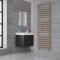 Ponza - Mineral Quartz Hydronic Designer Towel Warmer - 63" x 19.75"