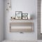 Ponza - Mineral Quartz Hydronic Designer Towel Warmer - 19.75" x 47.25"