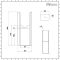 Revive - Modern Floor-Mounting Radiator Feet - Black