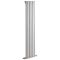 Revive - White Vertical Single-Panel Designer Radiator - 63" x 14"