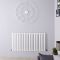 Revive - White Horizontal Single-Panel Designer Radiator - 25" x 46.5"