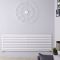 Revive - White Horizontal Double-Panel Designer Radiator - 23.25" x 63"