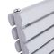 Revive - White Horizontal Double-Panel Designer Radiator - 9.25" x 63"