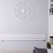 Revive - White Horizontal Double-Panel Designer Radiator - 9.25" x 63"