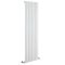 Sloane - White Vertical Single Flat-Panel Designer Radiator - 63" x 18.5"