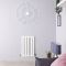 Sloane - White Horizontal Double Flat-Panel Designer Radiator - 25" x 16.5"