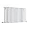Revive - White Horizontal Single-Panel Designer Radiator - 25" x 39.25"