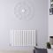 Revive - White Horizontal Single-Panel Designer Radiator - 25" x 39.25"