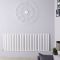 Revive - White Horizontal Single-Panel Designer Radiator - 25" x 64.75"