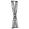 Xcite - Anthracite Vertical Designer Radiator - 70" x 17.75"