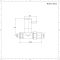 Hudson Reed Minimalist Chrome Manual Straight Radiator Valves (Pair)