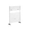 Arno - White Hydronic Bar On Bar Towel Warmer - 28 3/4” x 23 5/8”