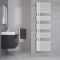 Iseo - Mineral White Hydronic Designer Towel Warmer - 67" x 19.75"