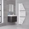 Lazio - Mineral White Hydronic Designer Towel Warmer - 57.5" x 21.5"