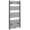 Neva Electric - Anthracite Flat Plug-In Towel Warmer - 46 3/4” x 19 5/8”