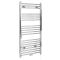 Neva Electric - Chrome Flat Plug-In Towel Warmer - 46 3/4” x 19 5/8”