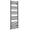 Neva Electric - Anthracite Flat Plug-In Towel Warmer - 70 1/4” x 23 5/8”
