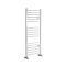 Ive - White Hydronic Curved Towel Warmer - 47 1/4” x 19 5/8”