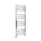 Kent - Chrome Hydronic Curved Towel Warmer - 63” x 19 5/8”
