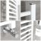 Ive - White Hydronic Curved Towel Warmer - 63" x 19 5/8”