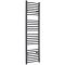 Artle Electric - Anthracite Curved Plug-In Towel Warmer - 71” x 20”