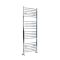 Kent - Chrome Hydronic Curved Towel Warmer - 63” x 23 5/8”