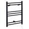 Nox Electric - Matte Black Flat Plug-In Towel Warmer - 23 5/8” x 15 3/4”