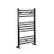 Nox - Matt Black Hydronic Flat Towel Warmer - 39 3/8” x 15 3/4”