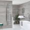 Kent - Chrome Hydronic Flat Towel Warmer - 70 7/8” x 15 3/4”