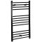 Nox Electric - Matte Black Flat Plug-In Towel Warmer - 39 3/8” x 19 5/8”