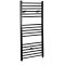 Nox Electric - Matte Black Flat Plug-In Towel Warmer - 47 1/4” x 19 5/8”