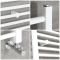 Ive - White Hydronic Flat Towel Warmer - 47 1/4” x 19 5/8”