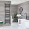 Artle - Anthracite Hydronic Flat Towel Warmer - 70 7/8” x 19 5/8”