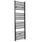 Nox Electric - Matte Black Flat Plug-In Towel Warmer - 70 7/8” x 19 5/8”