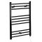 Nox Electric - Matte Black Flat Plug-In Towel Warmer - 31 1/2” x 23 5/8”