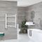 Ive - White Hydronic Flat Towel Warmer - 31 1/2” x 23 5/8”