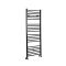 Nox - Matt Black Hydronic Flat Towel Warmer - 63” x 23 5/8”