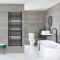 Nox Electric - Matte Black Flat Plug-In Towel Warmer - 63” x 23 5/8”