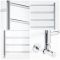 Quo - Stainless Steel Hydronic Towel Warmer - 47.25" x 23.75"